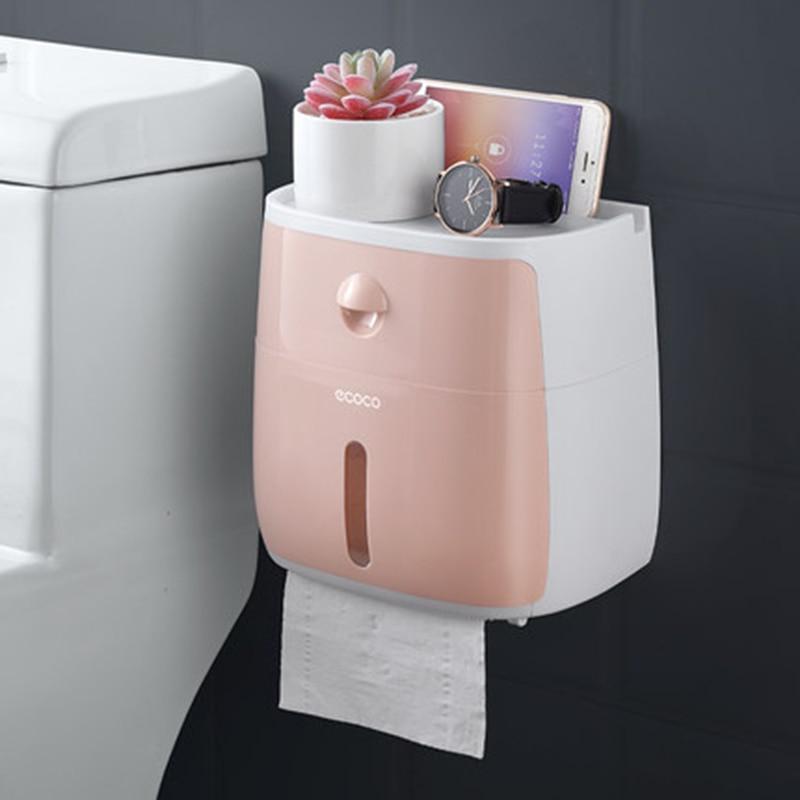 Porta Papel Higiênico com Suporte de Celular e Apoio para Objetos Pessoais - Loja Oficial | XploudShop