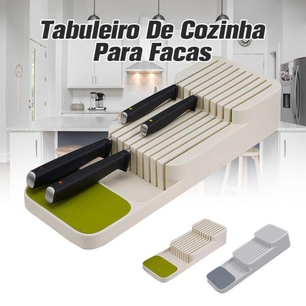 Bandeja de Armazenamento de Cozinha para Facas - Loja Oficial | XploudShop