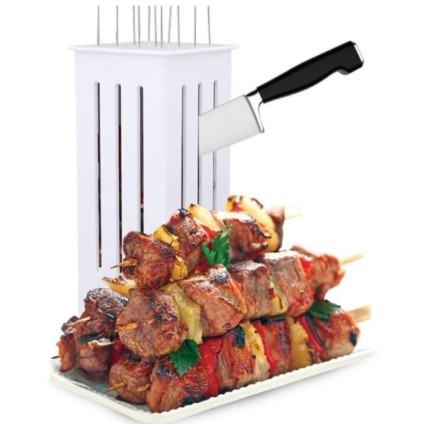 Espetos de Churrasco e Legumes de 16 Furos - Loja Oficial | XploudShop