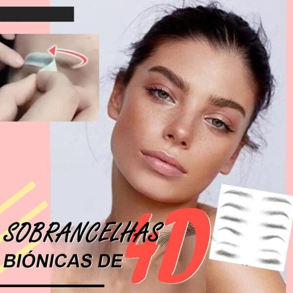 4D Adesivos de sobrancelha biônicos 2peças - Loja Oficial | XploudShop