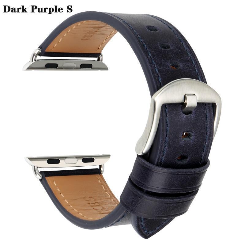 Pulseira de Alta Qualidade em Couro Legitímo para Apple Watch - Loja Oficial | XploudShop