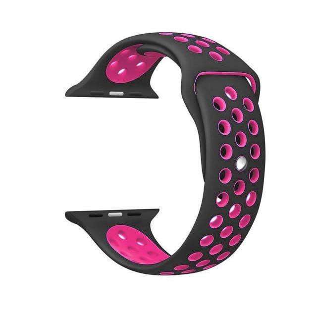 Pulseira de Volta Simples Para Apple Watch Em Silicone Série 4, 3, 2 e 1 - Loja Oficial | XploudShop