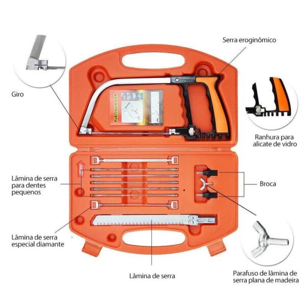 14 Em 1 Mini Conjunto Multifuncional De Serra Manual - Loja Oficial | XploudShop