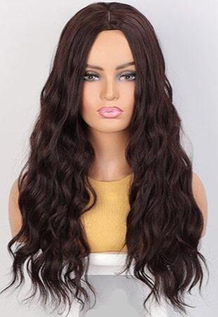 Front Lace Wig Fashion Castanho Escuro 65cm - Loja Oficial | XploudShop