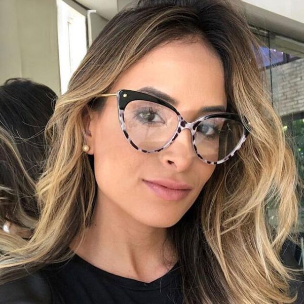 Armação de Óculos de Grau Feminino Estilo Gatinho - Loja Oficial | XploudShop