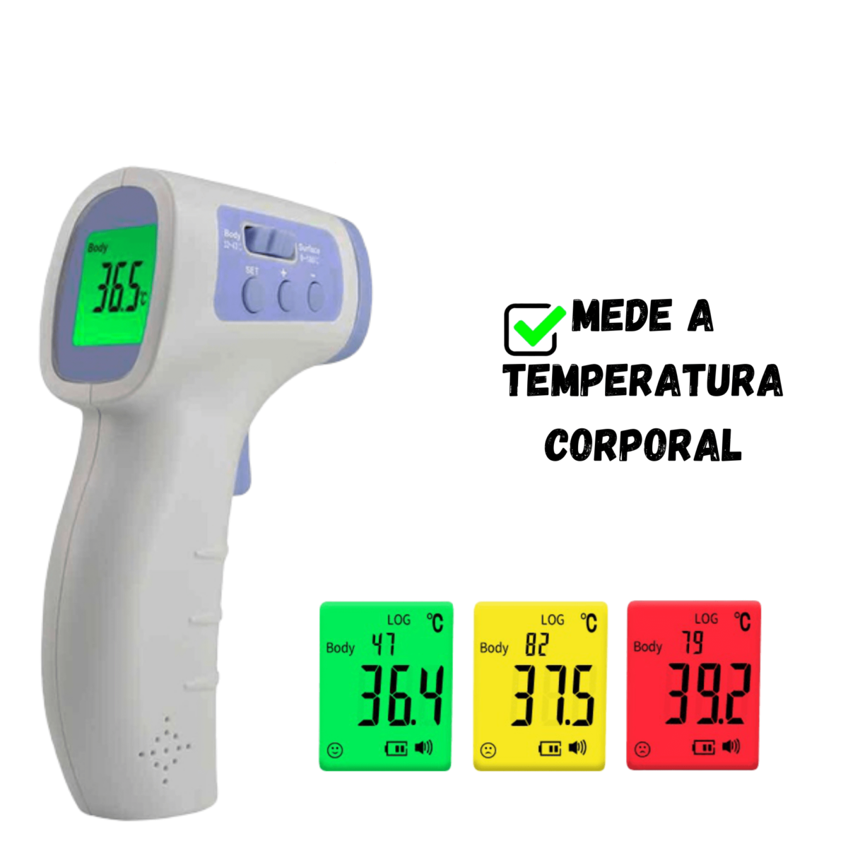 Termômetro Digital à distância Infravermelho - ORIGINAL - Loja Oficial | XploudShop