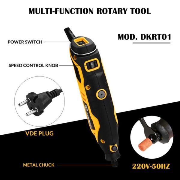 Mini Lixadeira DKRT01 220V Broca Elétrica de Polimento e Corte De Perfuração - Loja Oficial | XploudShop