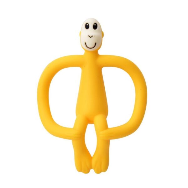 Massageador de Gengiva e Bico Mordedor Infantil Macaco de Silicone Desenho Animado - Loja Oficial | XploudShop