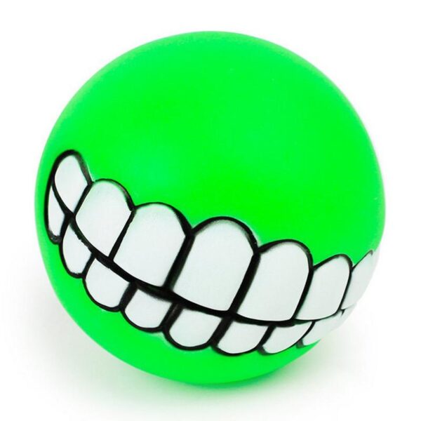 Bola Sorridente Brinquedo para Cães de Mastigar - Loja Oficial | XploudShop