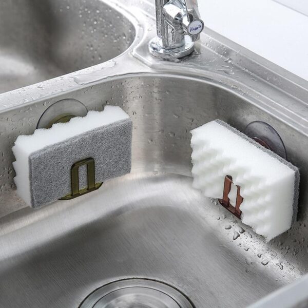 Suporte de Esponja e Sabão Rack para Pia de Cozinha de Plástico - Loja Oficial | XploudShop