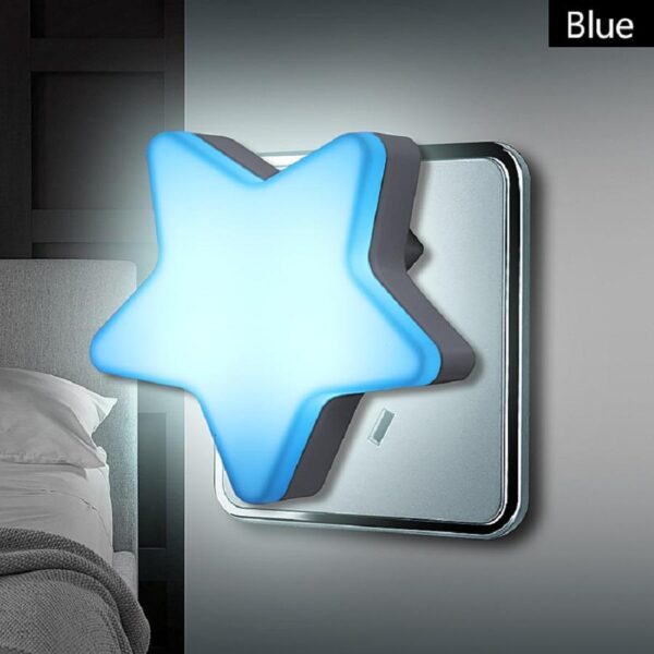 Luz Noturna Estrela Brilhante LED Economia de Energia - Loja Oficial | XploudShop