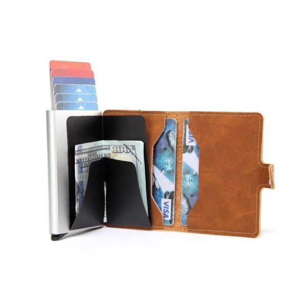 Carteira Automática Couro Fino Alcantara® - Loja Oficial | XploudShop