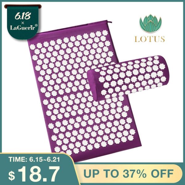 Colchonete Massageador de Acupressão Conjunto Alivia Dor nas Costas e Estresse - Loja Oficial | XploudShop