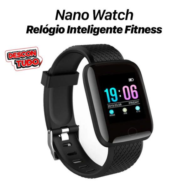 NANO WATCH - SMARTWATCH RELÓGIO INTELIGENTE FITNESS - Loja Oficial | XploudShop