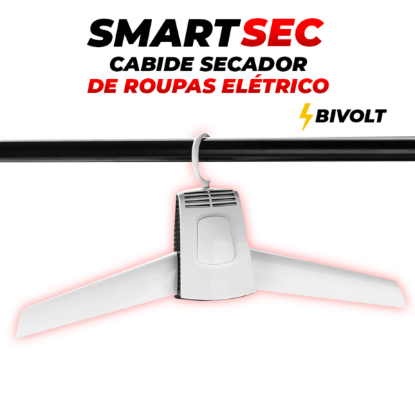 Smart Sec - Cabide Secador Bivolt - Loja Oficial | XploudShop