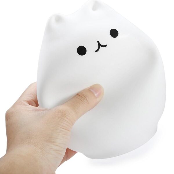 Lâmpada de Mesa LED Gatinho de Silicone - Loja Oficial | XploudShop