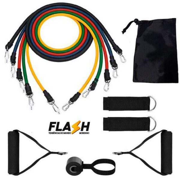 Kit Fitness - Elástico de Musculação - Loja Oficial | XploudShop