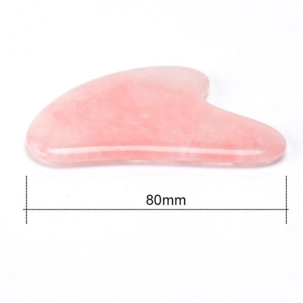 Gua Sha Quartzo Rosa Massageador Facial - Loja Oficial | XploudShop