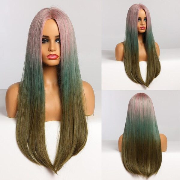 Front Lace Wig Fashion Multicores 65cm - Loja Oficial | XploudShop