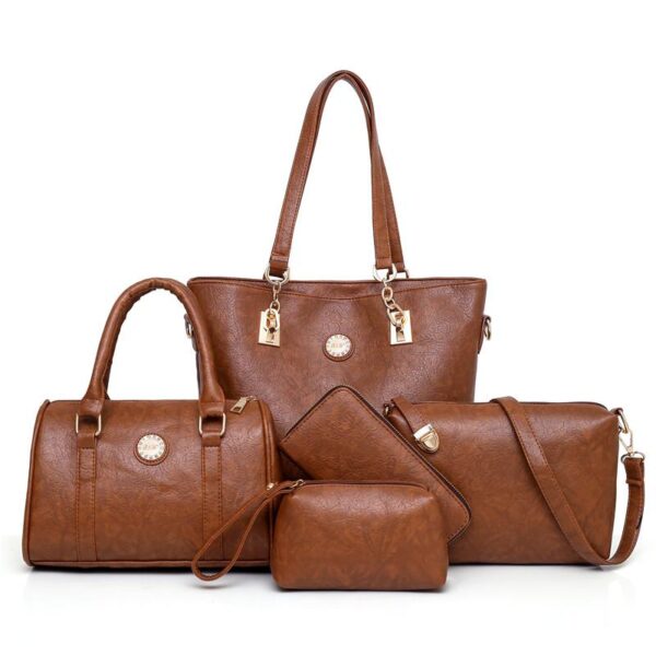 Kit Bolsa Luxo Feminina com 5 Peças - FRETE GRÁTIS - Loja Oficial | XploudShop