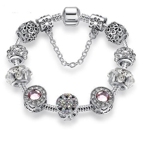 Pulseira com Berloque Crystal - FRETE GRÁTIS - Loja Oficial | XploudShop