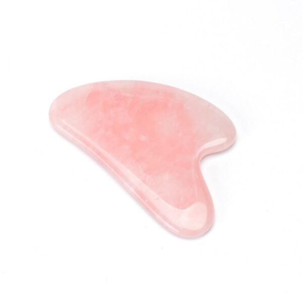 Gua Sha Quartzo Rosa Massageador Facial - Loja Oficial | XploudShop